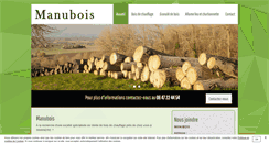 Desktop Screenshot of manubois71.com