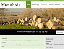 Tablet Screenshot of manubois71.com